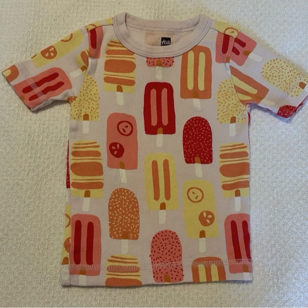 Tea In Your Dreams Popsicle Parade Shortie Pajamas size 3‎